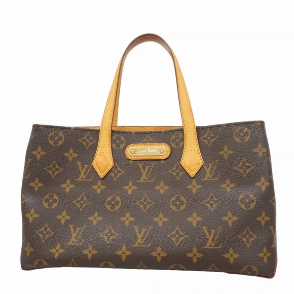 Louis Vuitton Monogram Wilshire PM Handbag M45643 Brown Women's - Picture 1 of 13